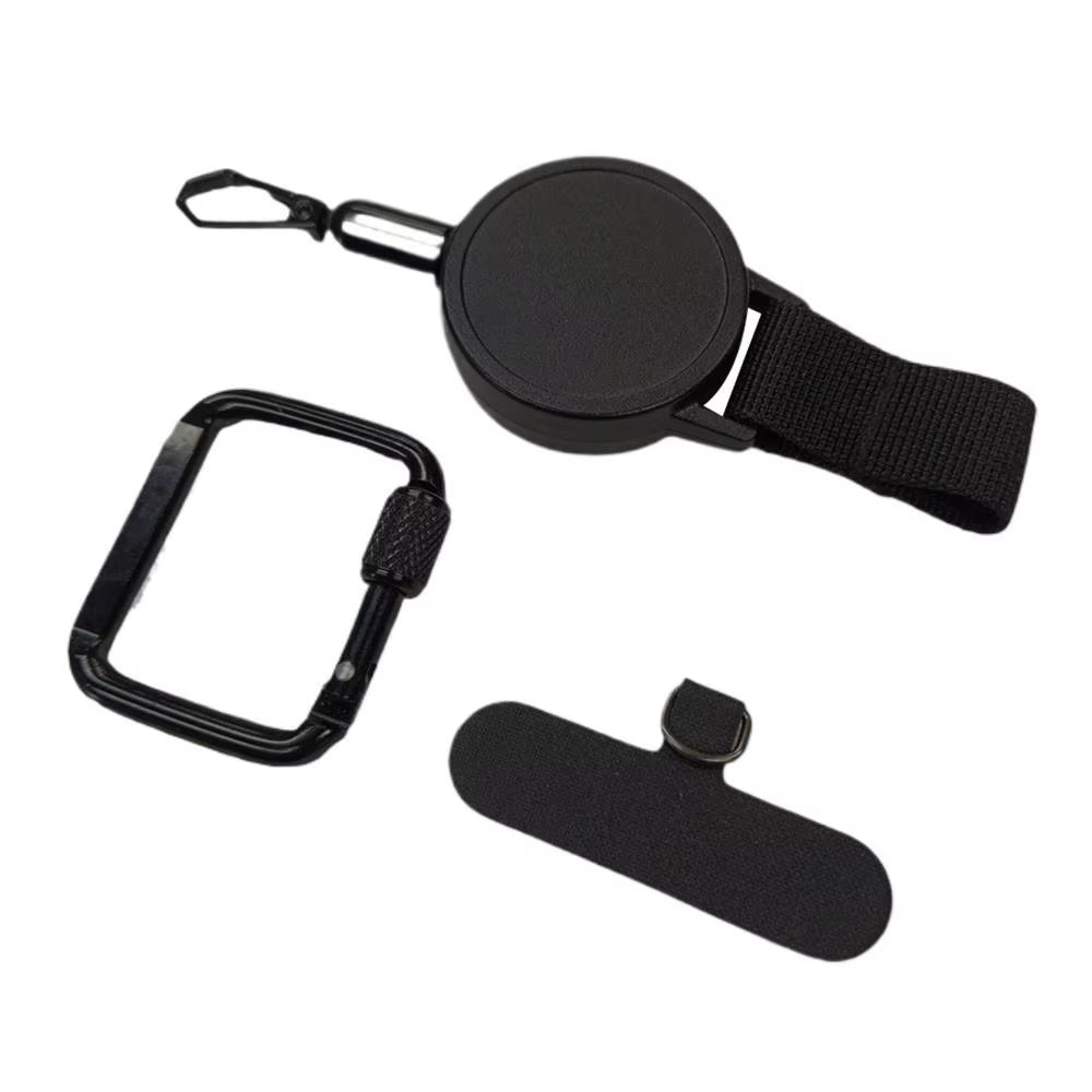 Anti-Theft Phone Tether Retractable Anti-Theft Phone Holder Cellphone Lanyard Strap Anti-Drop Harness for Outdoor Hiking